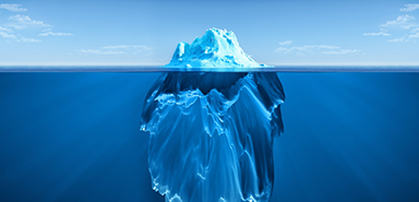 New Ideas Are Like Icebergs
